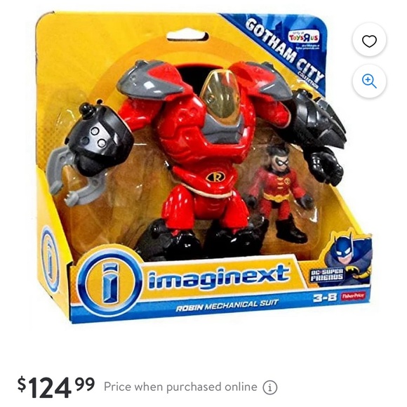 Imaginext DC Superheroes Robin Mech Suit - Picture 3 of 6